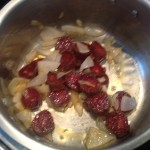 oeuf cocotte chorizo creme