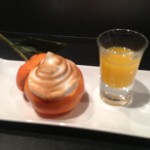 mandarine meringuee dessert