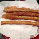 crabe stick friture