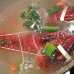 homard court bouillon